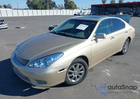 2003 Lexus Es 300 from USA, damaged, VIN JTHBF30G230130953